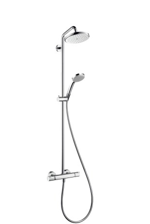 Hansgrohe Showerpipe Croma 220 EcoSmart chrom 27188000