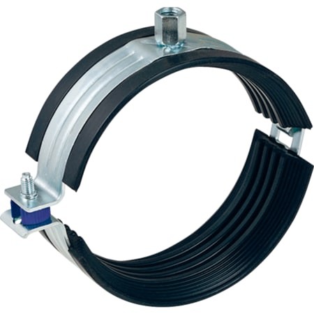 Geberit Rohrschelle d160 dämmt mit Gewindemuffe M8 / M10 393.799.26.1