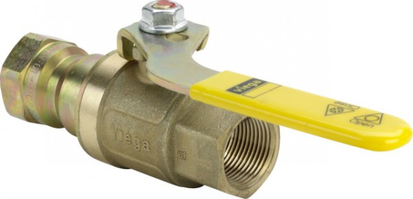 Viega Gaskugelhahn G2101T TAE in Rp3/4 Messing 526887