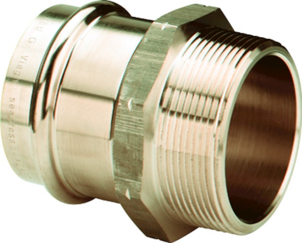 Viega Übergangsstück Seapress 0311.5 in 54mm x 2 NPT CuNiFe 461171