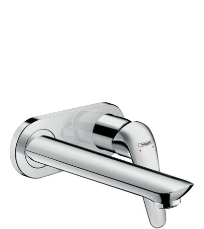 Hansgrohe 2-Loch Waschtischmischer Unterputz Novus Fertigset chrom 71127000