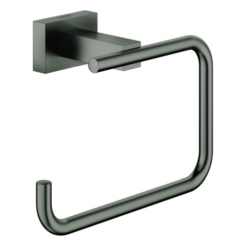 GROHE WC-Papierhalter Essentials Cube 40507_1 ohne Deckel hard graphite geb. 40507AL1