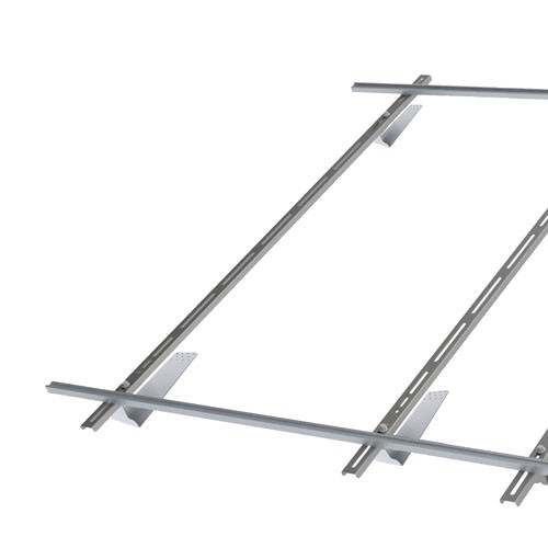 Aufdachmontageset für PlusAL2.86H B für 1 Kollektor 420203100