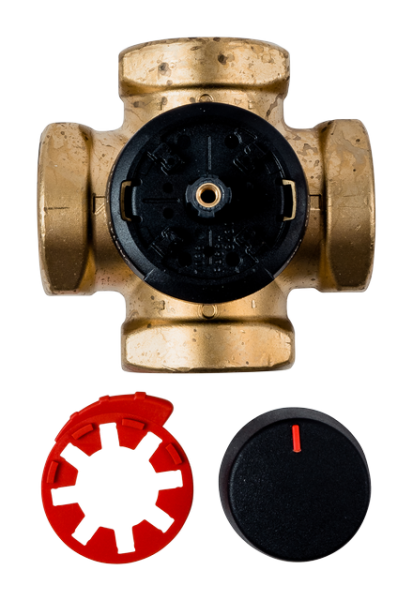 Wolf Vierwegemischer 4MG/DN32 Kvs 16 aus Messing 8908811