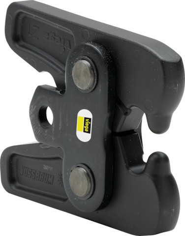 Viega Zugbacke 2296.2 in 12-35mm und 20-25mm Stahl schwarz 472733