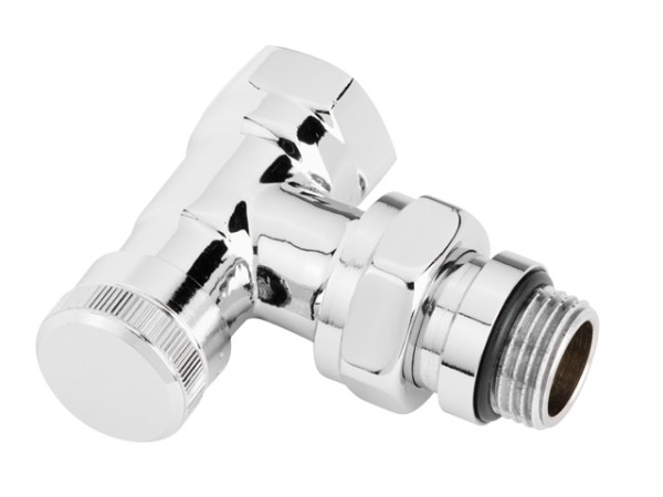 Danfoss Rücklaufverschraubung RLV-CX 15 R 1/2, Eck, verchromt 003L0273