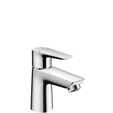 Hansgrohe Waschtischmischer 80 Talis E mit Push-Open Ablaufgarnitur chrom 71701000