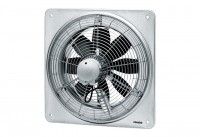 Maico Axial-Wandventilator DZQ 40/4 B quadrat. Wandplatte, Drehstrom, DN400 830127