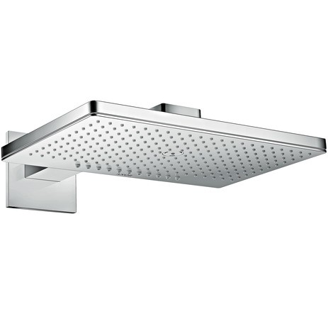 Hansgrohe Kopfbrause 460 2jet Axor chrom mit Brausearm eckig 35280000