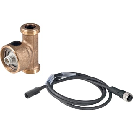 Geberit Temperatur- und Volumenstromsensor zu Hygienespülung Rg G1 1/2 DN32 616.219.00.2