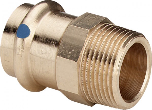 Viega Übergangsstück mit SC Sanpress 2211LF in LABS-frei in 22mm x R3/4 Rg 430917