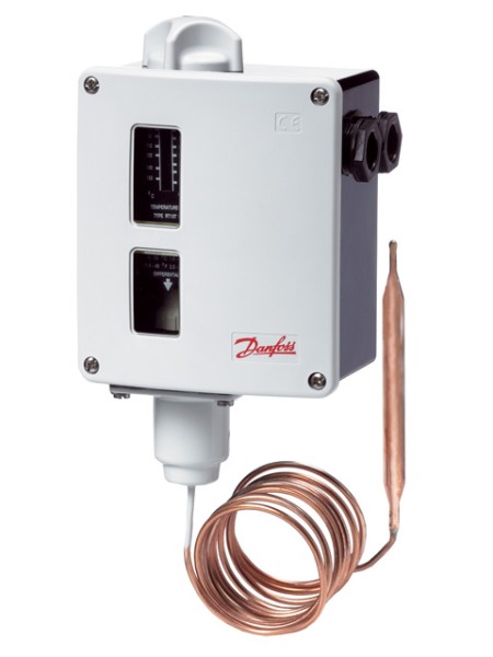 Danfoss Thermostat RT 107 70 - 150 C, Kap.Länge 2 m 017-513566