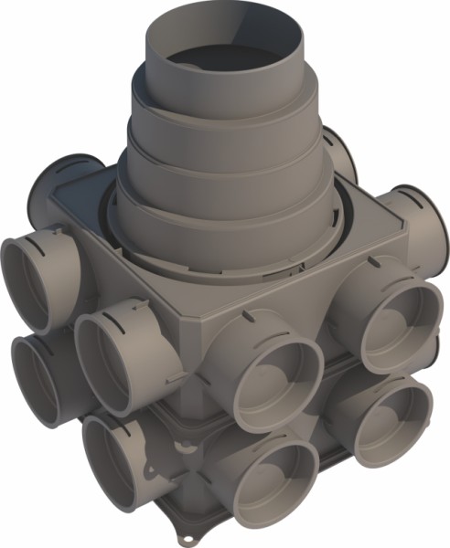 Wolf Luftverteiler Flach mini 16-75 für CWL 2577837