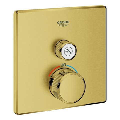 GROHE Thermostat Grohtherm SmartControl 29123 eckig FMS 1 ASV cool sunrise geb. 29123GN0