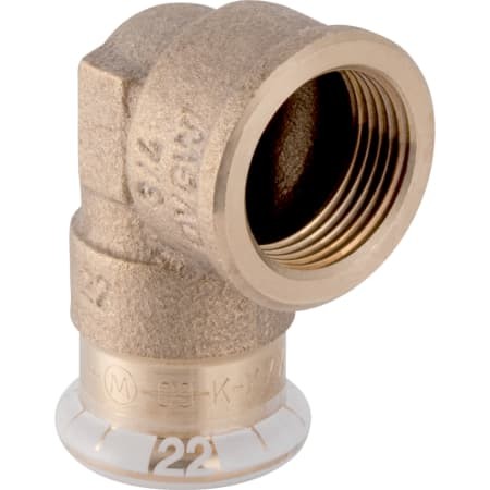 Geberit Mapress Kupfer Übergangswinkel 90Gr mit IG Rg d12-Rp1/2 63861