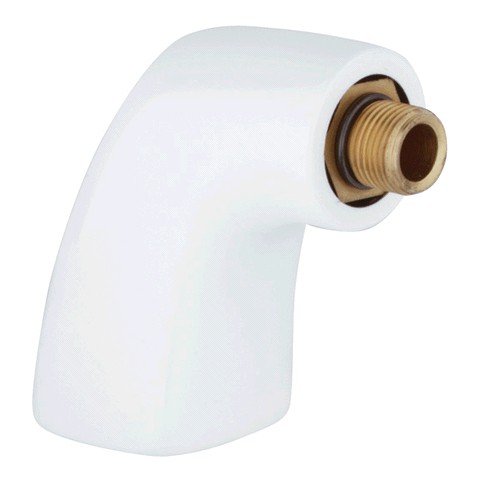 GROHE Standanschluss 12084 für Florida Ausladung 57mm DN15 weiß 12084L00