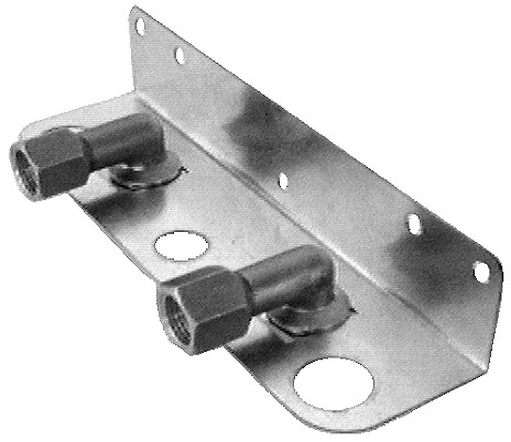 Wolf Anschlusskonsole Gaskombithermen für Aufputzinstallation 8600175