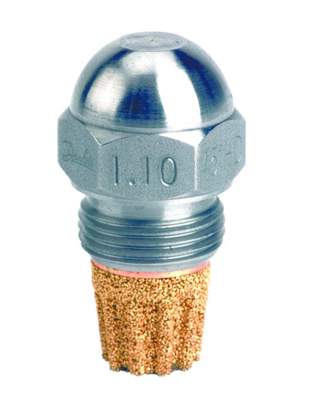 Danfoss Öldüse HD 1,65 USgal/h, 45 Grad, Stahldüse 030H4029