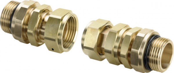 Viega Wasserzählerverschraubung Easytop 2230.71 in Qn6,0 x G1 1/4 Siliziumbronze 689773