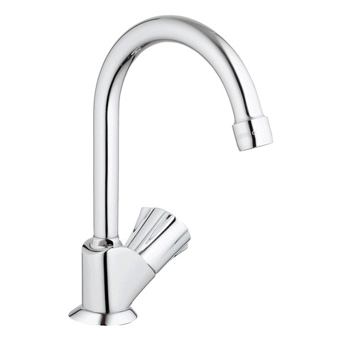 GROHE Standventil Costa 20393_1 DN15 Markierung blau Schwenkauslauf chrom 20393001