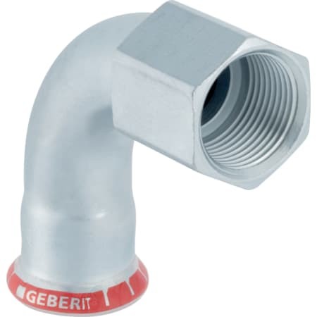 Geberit Mapress C-Stahl Übergangsbon 90Gr mit IG d35-Rp1 1/4 verzinkt 20560