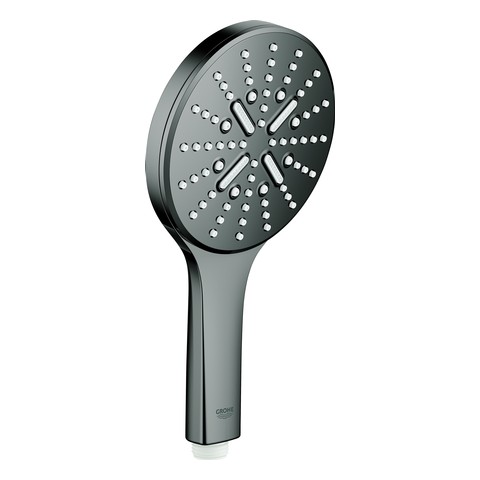 GROHE Handbrause Rainshower 130 SmartActive 26574 9,5l hard graphite 26574A00