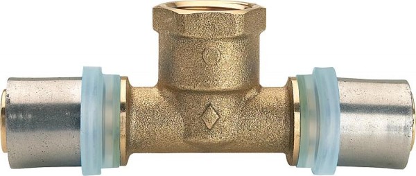 Pressfitting EVENES für MSVR Übergangs T -Stück (IG) 32x3mm-1 -32x3mm, TH-Kontur