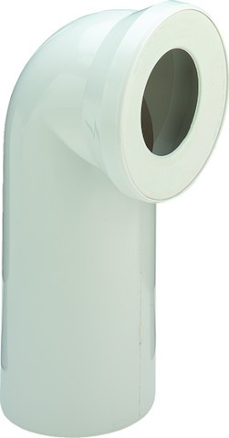 Viega WC Anschlussbogen 90 Grad 3811 in DN100 aus Kunststoff moosgrün 123758