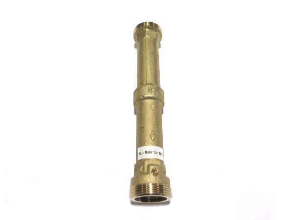 WINDHAGER RÜCKL.ROHR 2X1 1/2,262 F. SKL Rücklaufrohr 2x1 1/2-AG, DN25, L=262 mm, 012089