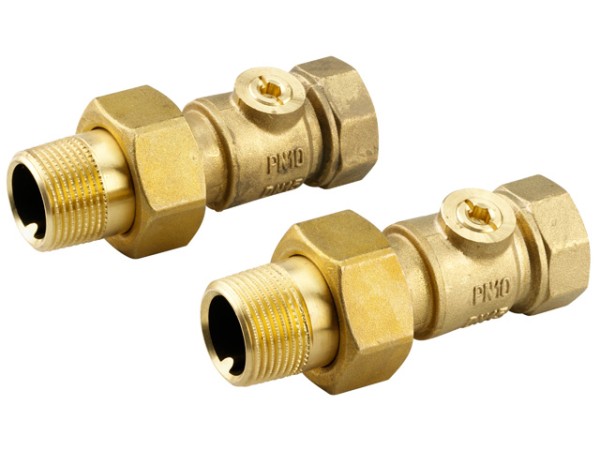 Danfoss Verschraubung mit Kugelhahn DN 20 x Rp 1" für MTCV 20 003Z1028