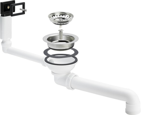 Viega Ablaufventilset 7139.151 in Kunststoff weiss 678548