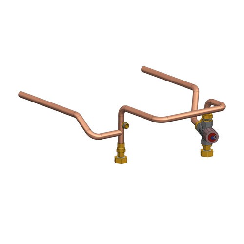 Trinkwassermischer-Set PLT18 AC Compact Trinkwassermischer mit Verrohrungssatz 330801200