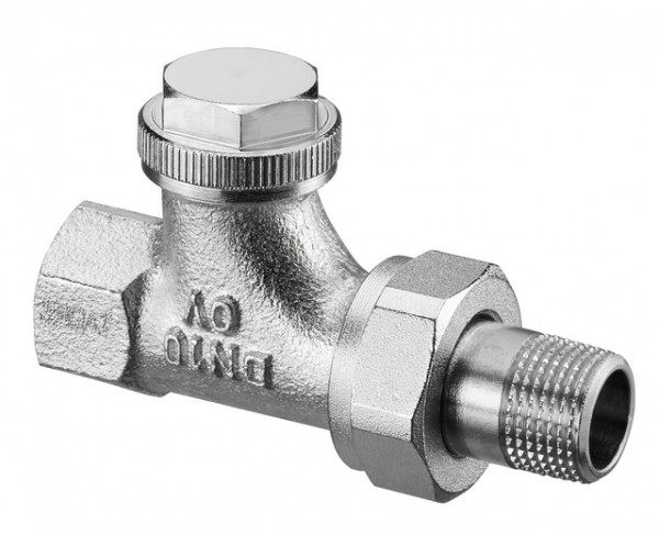 OVENTROP-HK-Verschraubung "Combi 3" DN20, 3/4", PN10, Dg, Rg/Ms, vernickelt 1090463