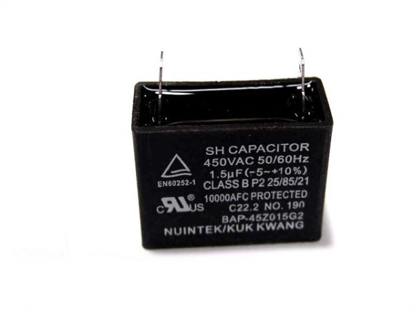 WINDHAGER Betriebskondensator Lüfter 1,5 Betriebskondensator Lüfter 1,5µF AWA270 013303