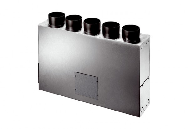 Maico Luftverteile aus Blech MF-BV90-125-5 5 Anschlüsse,Anschluss Flexrohr MF-F90 180608