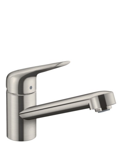 Hansgrohe Spültischmischer 100 Focus M42 1jet edelstahl-optik 71808800