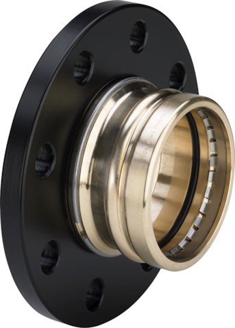 Viega Flansch mit SC Sanpress 2259.5XL in 88,9mm Rotguss 479978