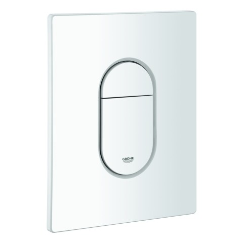 GROHE Abdeckplatte 42378 mit Drucktaste alpinweiß 42378SH0