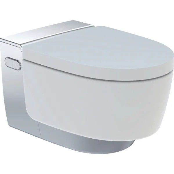 Geberit AquaClean Mera Comfort Dusch WC Komplettanlage weiss / chrom Wand-WC 146.210.21.1