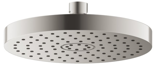 Keuco Kopfbrause Elegance 51686, rund, 180 mm, Nickel gebürstet 51686050100