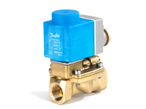 Danfoss Magnetventilgehäuse EV 220B 15B G 1/2, kvs 4,0, servogesteuert, NC 032U7115