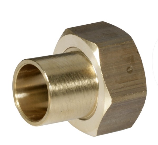 Resideo Anschlussverschraubung VST06B Messing B, 2"