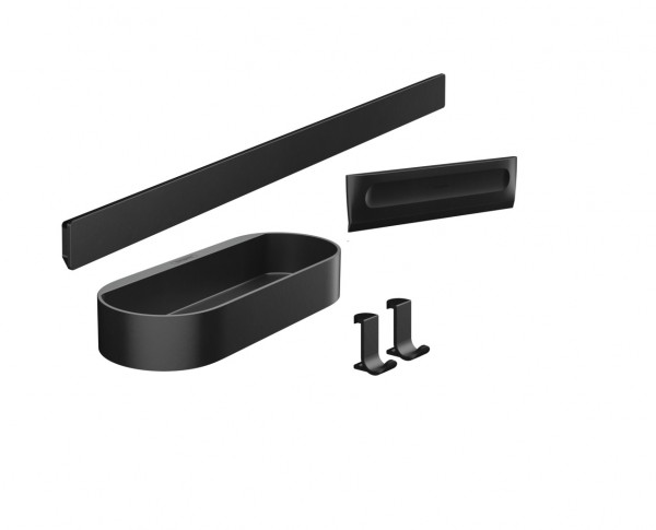 Hansgrohe Duschset WallStoris mattschwarz 27967670