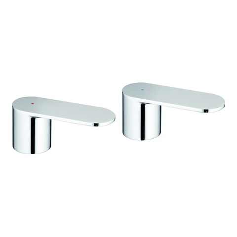 GROHE Griffpaar 48306 Markierung blau/rot für Eurosmart C chrom 48306000