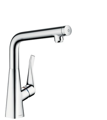 Hansgrohe Spültischmischer 320 Metris Select M71 1jet chrom 14883000