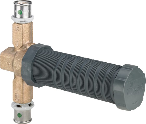 Viega UP-Geradsitzventil 2134 in 16mm Rotguss 596774