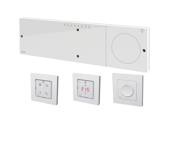 Danfoss Aufputzraumthermostat Icon(TM) Regler erw. Funktion, 230V-Hauptregler 088U1031