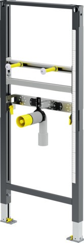 Viega Waschtisch-Element Prevista Dry 8535 Anschlüsse höhenverstellbar 1120 mm 776183