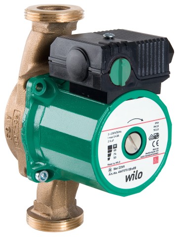 Wilo Nassläufer-Standardpumpe Star-Z 25/2,Rp1,1x230V,46W 4029062