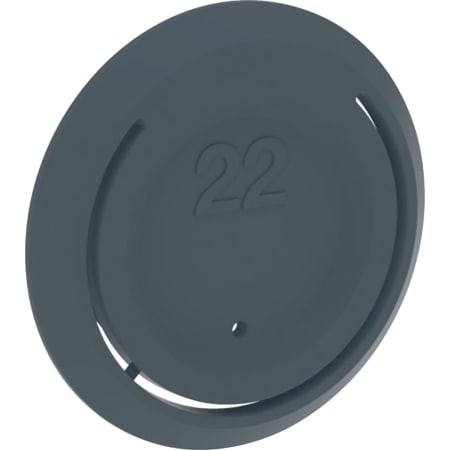 Geberit Mapress Schutzstopfen für Pressmuffe PE-LD anthrazit d108 16091
